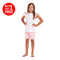 Girls summer pajama set Pink fairy t-shirt + Pink shorts